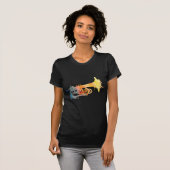 T-shirt Mellophone de peinture (Devant entier)