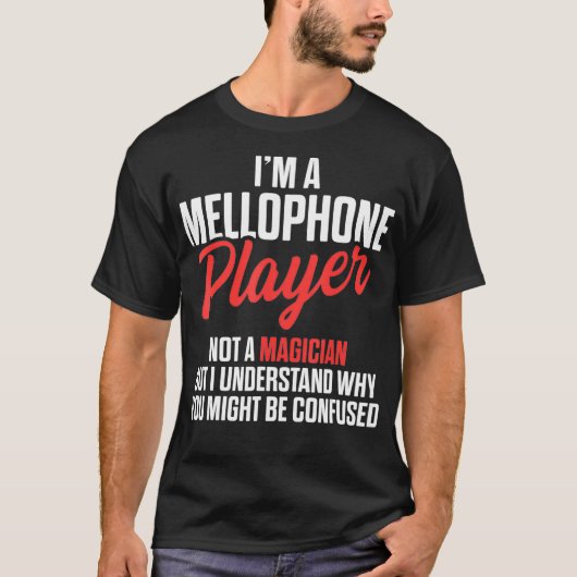 T-shirt Mellophone Player Magicien Mellophoniste (Devant)