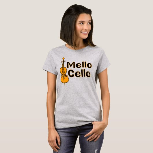 T-shirt Mellow Cello (Devant entier)