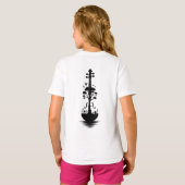 T-shirt "Mélodie de la Nature" (Dos entier)