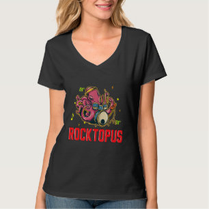 T-shirt Melodieux huit Limed Rocktopus Harmonic Kraken
