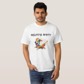 T-Shirt "Melody Mutt" - Création de chien musical (Devant entier)