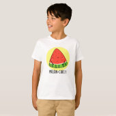 T-shirt Melon-choly Funny Sad Watermelon Pun (Devant entier)