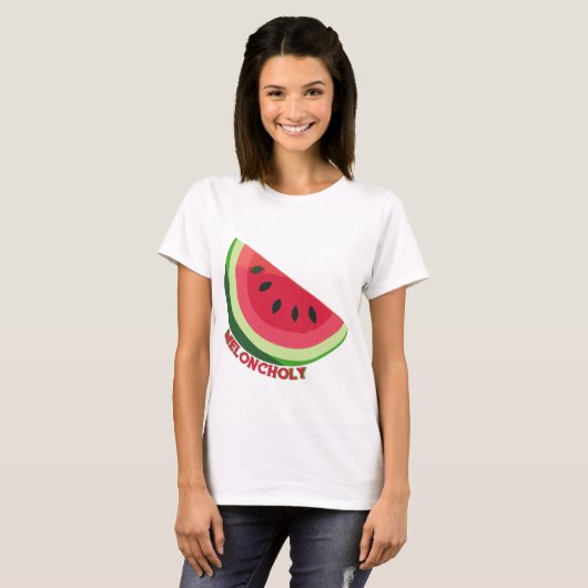 T-shirt Meloncholy (Devant entier)