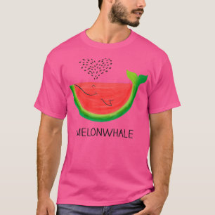 T-shirt Melonwhale SHIRT Melon Whale watermelon Somme cade
