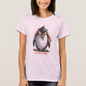 T-shirt Melting Patience Penguin (Devant)