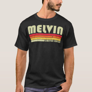 T-shirt MELVIN Nom de famille Funny Retro Vintage 80s 90s