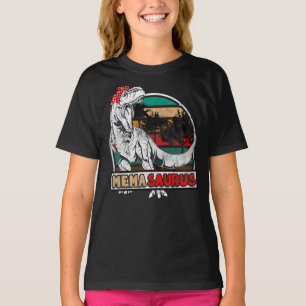 T-shirt Memasaurus Rex Dinosaur Mema Saurus Famille Matchi