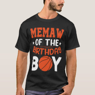 T-shirt MEMAW Du Basket-Ball Pour Enfants