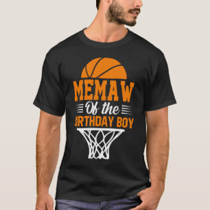 T-shirt MEMAW Du Basket-Ball Pour Enfants