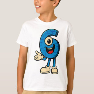 T-shirt MemBrainrot 67 Six Seven 6-7 Blague drôle d'Intern