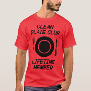 T-shirt Membre à vie de Clean Plate Club
