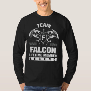T-shirt Membre à vie de l'équipe Falcon