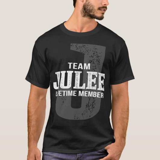 T-shirt Membre à vie de l'équipe JULEE (Devant)