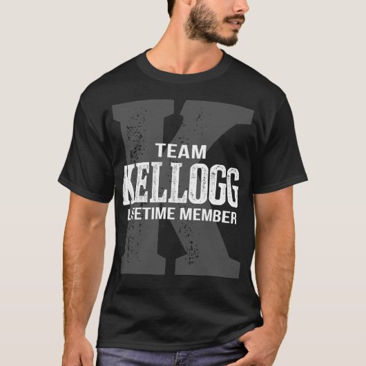 T-shirt Membre à vie de l'équipe KELLOGG (Devant)
