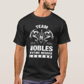 T-shirt Membre à vie de l'équipe Nobles (Devant)