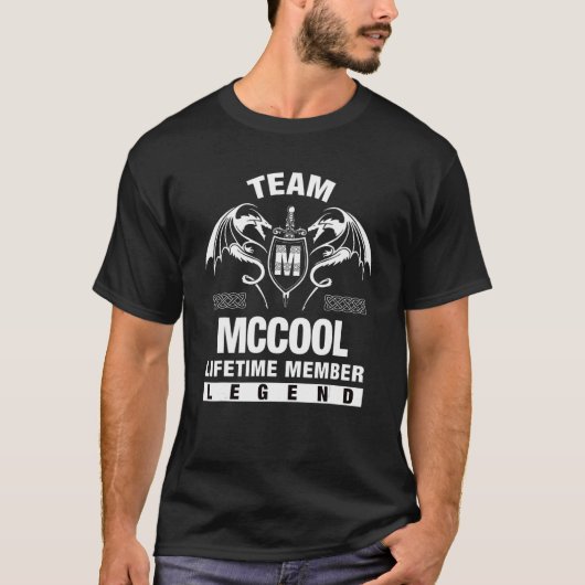 T-shirt Membre à vie de Team Mccool (Devant)