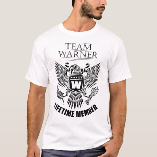 T-shirt Membre à vie de Team Warner (Devant)