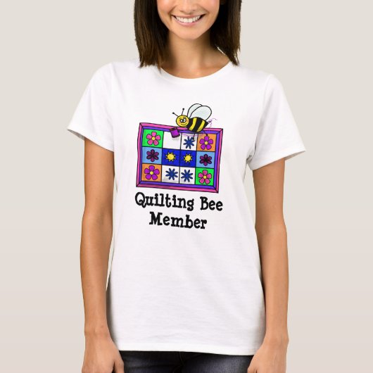 T-shirt Membre Bee Quilting (Devant)