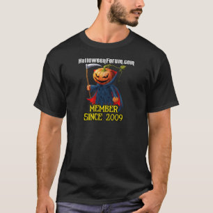 T-shirt Membre de forum de Halloween depuis 2009