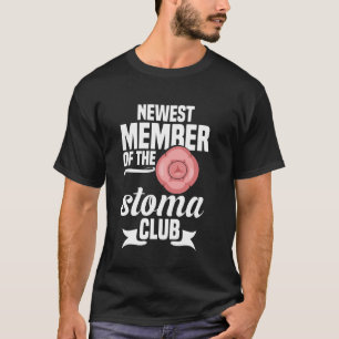 T-shirt Membre de la sensibilisation à l'ostomie de la chi