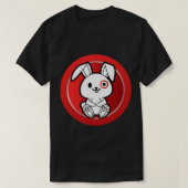 T-shirt Membre de l'équipe Bullseye Rabbit Funny (Design devant)
