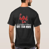 T-shirt Membre de l'équipe de Crâne-Rue (Dos)