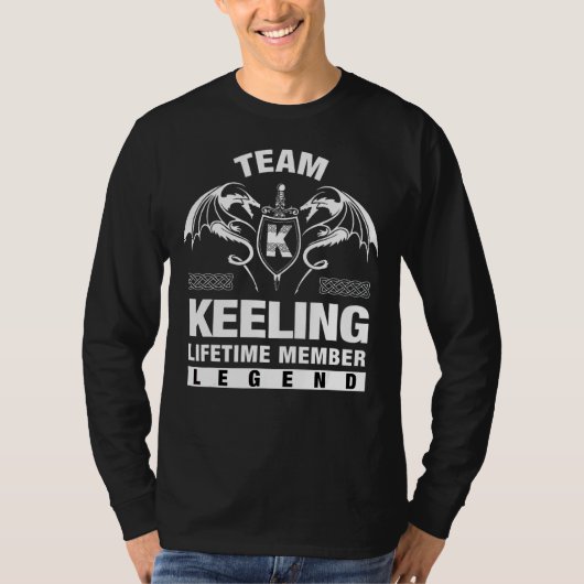 T-shirt Membre de l'équipe responsable à vie (Devant)