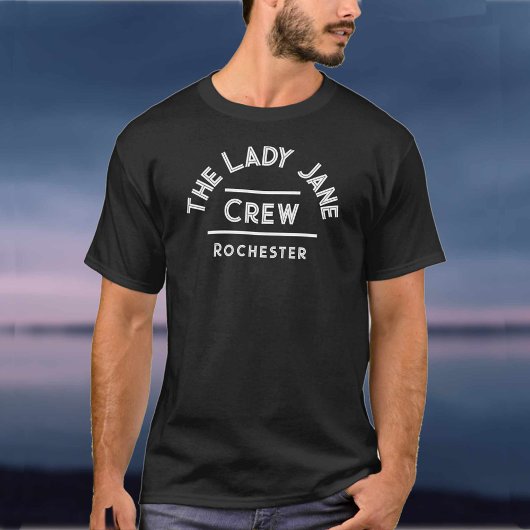 T-shirt Membre d'équipage de bateau ou de yacht
