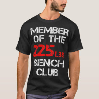 T-shirt Membre du Bench Club de 225lbs