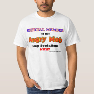 T-shirt "Membre fâché officiel de foule "