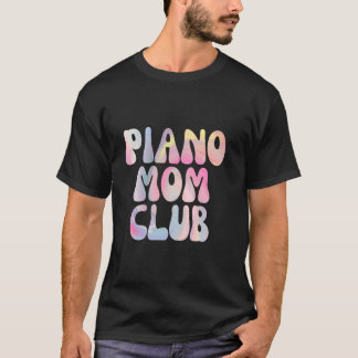 T-shirt Membre Fun Piano Mom Club