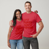 T-shirt Membre manquant de la bande funky fille (Unisexe)