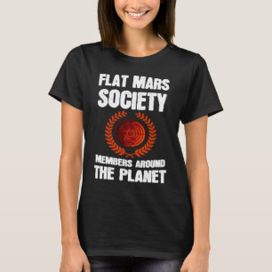T-shirt Membres de la Société de Mars Plate Autour de la P
