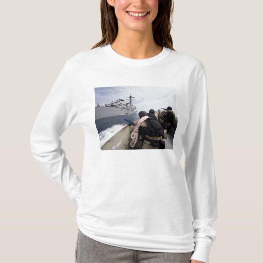 T-shirt Membres de la visite, conseil, recherche (Devant)