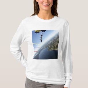 T-shirt Membres de l'équipe de parachute de marine des US