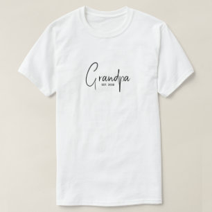 T-shirt Mémé a établi un nouveau cadeau pour papi