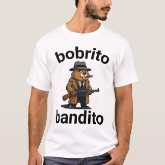 T-shirt mème bobrito bandito Drôle de Brainrot Italien