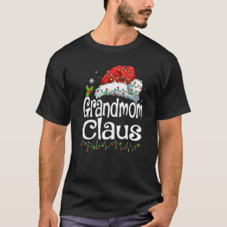 T-shirt Mémé Claus Santa Noël Pyjama Famille Assorti