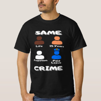 T-shirt Même crime