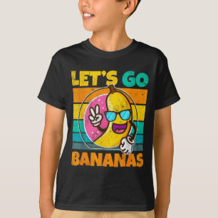 T-shirt Mème de banane drôle rétro vintage Lâcher prise Ba