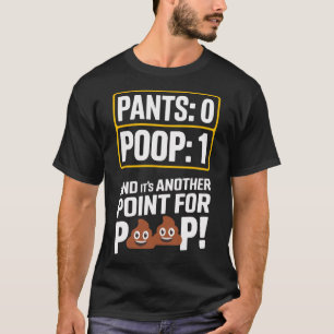T-shirt Meme de caca Humour de toilette Caca drôle Pantalo