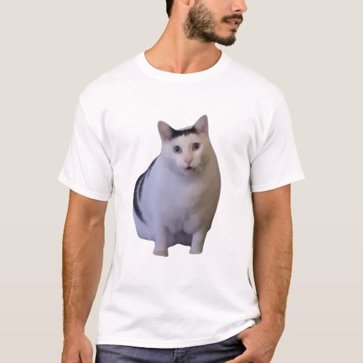 T-shirt mème de chat (Devant)