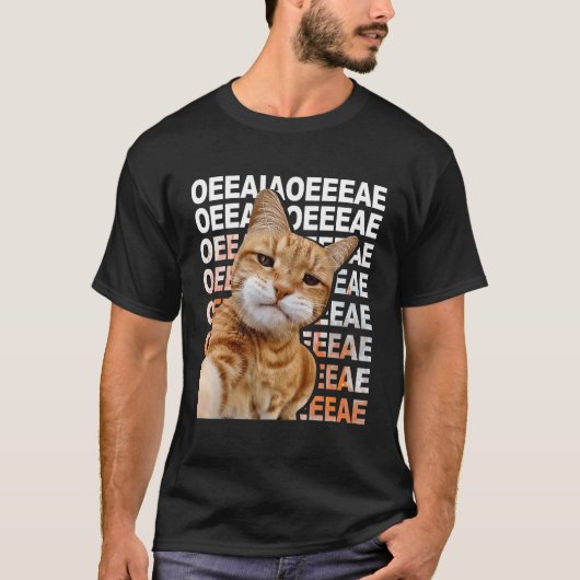 T-shirt Mème de chat à rotation OIIAOIIA Cat_s Selfie épiq (Devant)