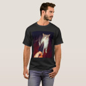 T-shirt Mème de chat de couteau drôle (Devant entier)