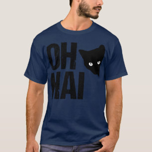 T-shirt Mème de chat drôle Oh Hai
