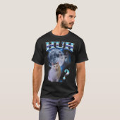 T-shirt Mème de chat Huh Dank (Devant entier)
