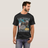 T-shirt Mème de chat intolérant au lactose (Devant entier)