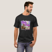 T-shirt Mème de chat mâle alpha (Devant entier)