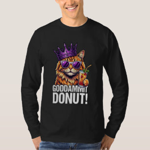 T-shirt Mème de chat princesse Donut u2013 Dessin animé dr